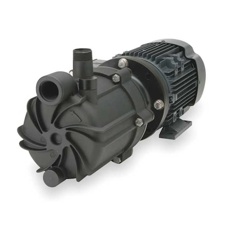 1 HP PVDF Magnetic Drive Pump 208-230/460V 1