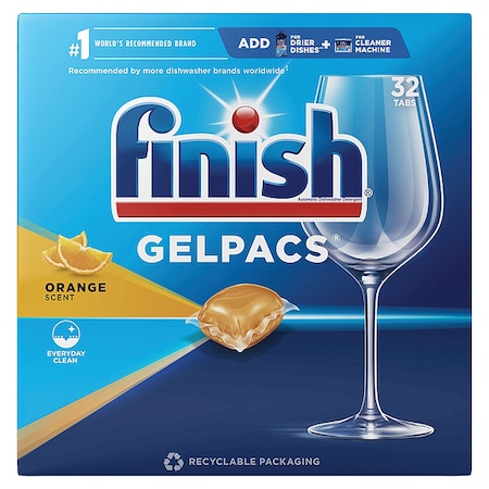 Dishwasher Detergent, Gel, 0.705 oz., Box MPN:51700-81053