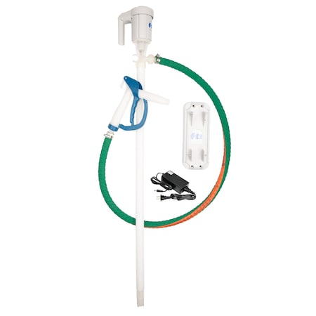 Electric Drum Pump, 12V cordless battery MPN:EFV-40 AND S6 KIT