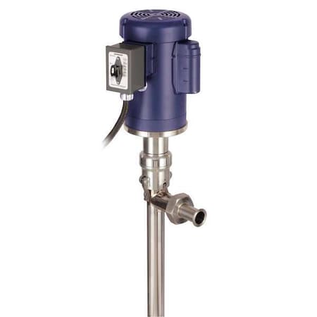 Drum Pump, 115/230VAC, 2 HP, 60 Hz MPN:HVDP & M62
