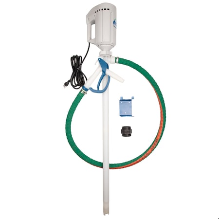 Electric Drum Pump, 115VAC, TEFC, 40 gpm, 1H MPN:SFV-40 AND M3TV KIT