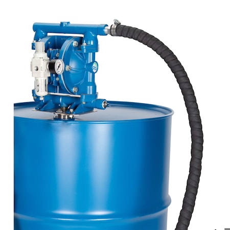 Diaphragm Pump with Drum Kit, Aluminum MPN:FT05A-AA-BBAB-N4-K3 KIT