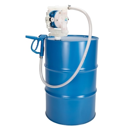 Diaphragm Pump with Drum Kit, Polypropyl MPN:FT05P-PP-RRPR-N4-K1 KIT