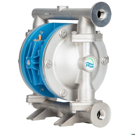 Double Diaphragm Pump, 316SS, PTFE, 0.5 in MPN:FT05S-AA-2TST-N1