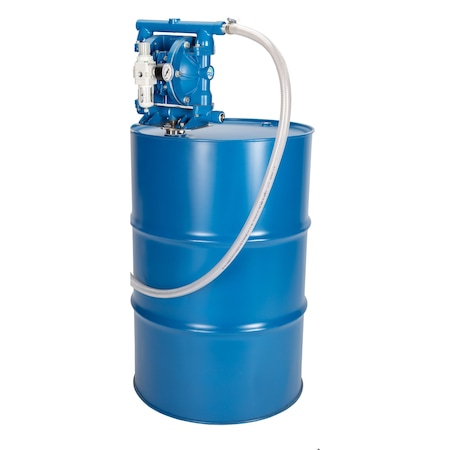 Diaphragm Pump with Drum Kit, 316SS, PTF MPN:FT05S-AA-2TST-N4-K3 KIT