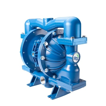 Double Diaphragm Pump, Aluminum, 1.5 in MPN:FT15ZA-AA-2TAT-N2-A