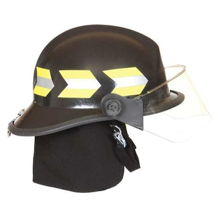 Fire Helmet, Fiberglass, Yes, White, Fits Hat Size 6-1/2 to 9, Modern MPN:911H911
