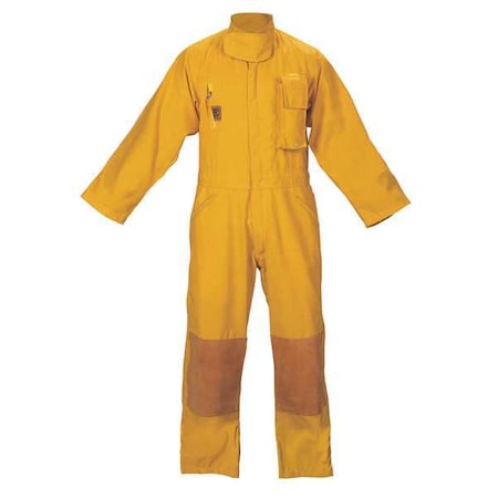 Wildland Coverall, Aramid Fiber, Yellow, Xl MPN:FS1C0010001
