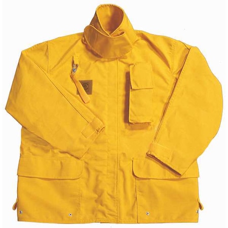 Wildland Coat, Aramid Fiber, Yellow, L MPN:FS1J001L