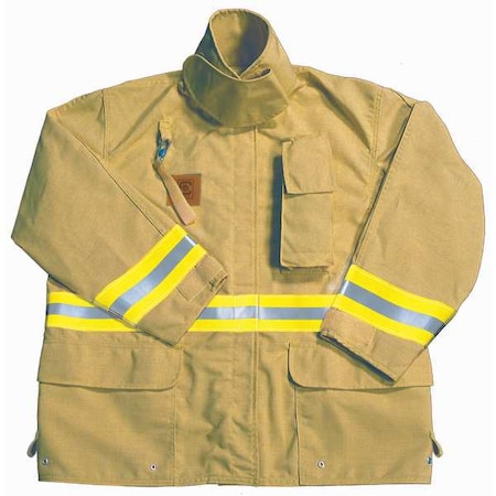 Wildland Coat, Aramid Fiber, Tan, XL MPN:FS1J0571
