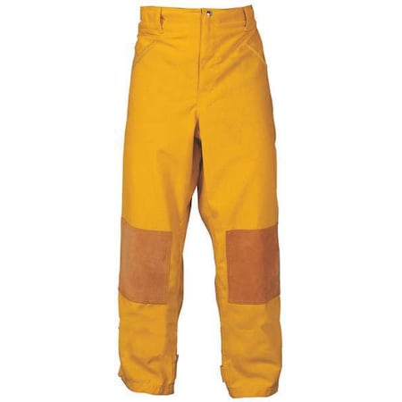 Wildland Fire Fighting Pants, Nomex, Yellow, S MPN:FS1P001000S