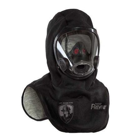 Fire Hood, OPAN/Twaron/FR Rayon; Spentex (70%/28%/2%); StedAIR®, Black, Universal MPN:HCJSTNBFHOS