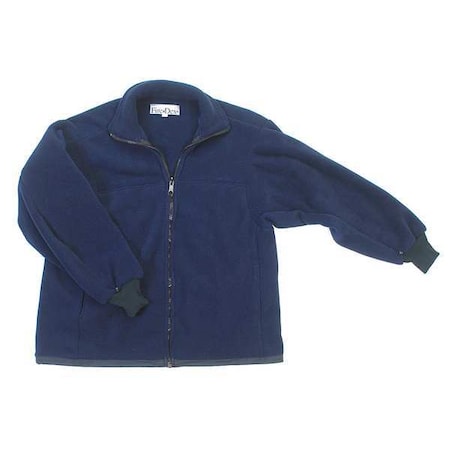 EMS Jacket, Flame Resistant Fleece, Navy, L MPN:PARAFLEECE-L
