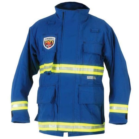 EMS Jacket, PTFE, Aramid Fiber, Royal Blue, 2XL MPN:PCCROSSTECHEMS-2X