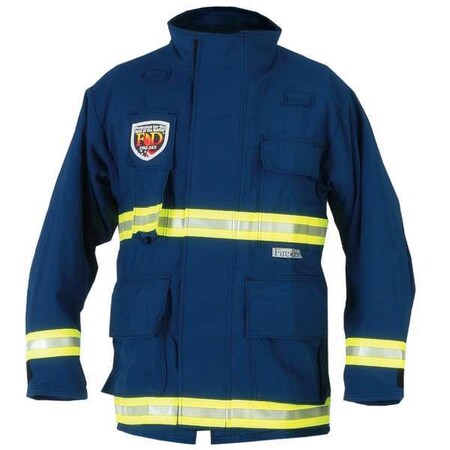 EMS Jacket, PTFE, Aramid Fiber, Navy, S MPN:PCCROSSTECHEMSN-S