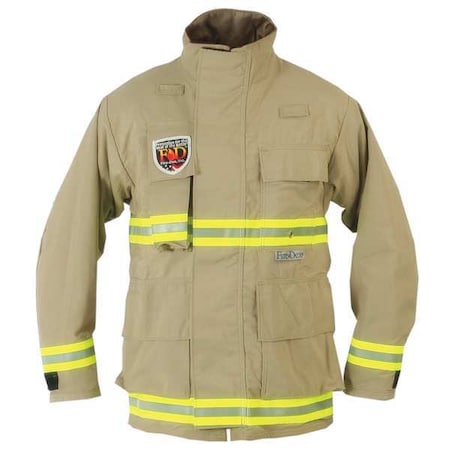 USAR Jacket, Aramid Fiber, Tan, 2XL MPN:PCUSARNOMEXTAN-2X