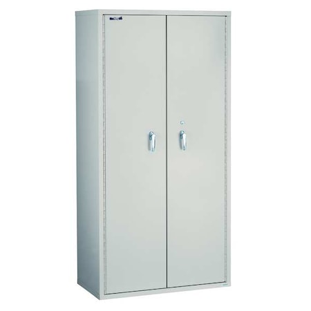 Steel and Gypsum 72 in H, 36 in W, 19 1/4 in D, Parchment, 4 Adjustable Shelves MPN:CF7236-DPA