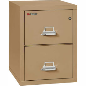 Fireking Fireproof 2 Drawer Vertical File Cabinet - Legal Size 21
