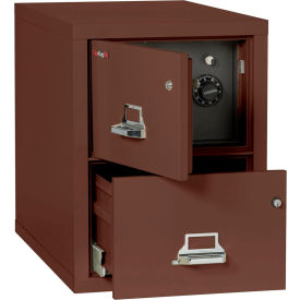 Fireking Fireproof 2 Drawer Vertical Safe-In-File Legal 20-13/16