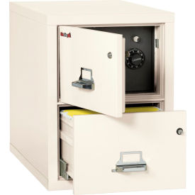 Fireking Fireproof 2 Drawer Vertical Safe-In-File Legal 20-13/16