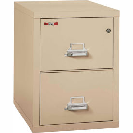Fireking Fireproof 2 Drawer Vertical File Cabinet - Legal Size 21