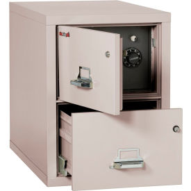 Fireking Fireproof 2 Drawer Vertical Safe-In-File Legal 20-13/16