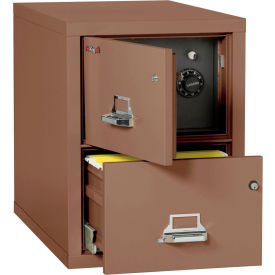 Fireking Fireproof 2 Drawer Vertical Safe-In-File Legal 20-13/16