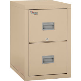 Fireking Fireproof 2 Drawer Vertical File Cabinet Legal-Letter 17-3/4
