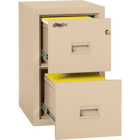 Fireking Fireproof 2 Drawer Vertical File Cabinet Legal-Letter 17-3/4