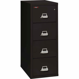 Fireking Fireproof 4 Drawer Vertical File Cabinet - Letter Size 18