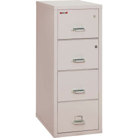 Fireking Fireproof 4 Drawer Vertical Safe-In-File Legal 20-13/16