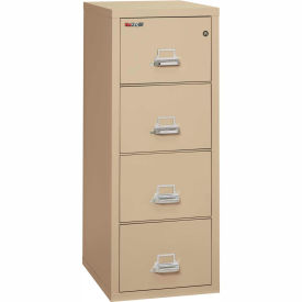 Fireking Fireproof 4 Drawer Vertical File Cabinet - Letter Size 18
