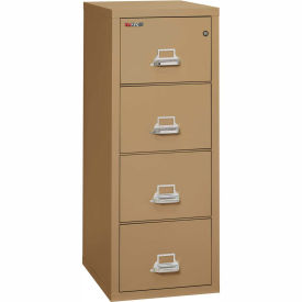 Fireking Fireproof 4 Drawer Vertical File Cabinet - Letter Size 18
