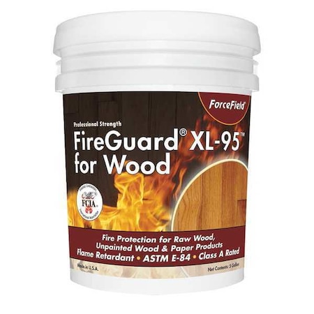 Flame Retardant Coating, Wood, 1 gal., PK4 MPN:C FG-XL95 G01C