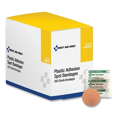 Plastic Spot Adhesive Bandages 200/Box MPN:91250-020