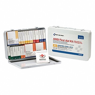 First Aid Kit 75 People Pathogen Prot. MPN:90700