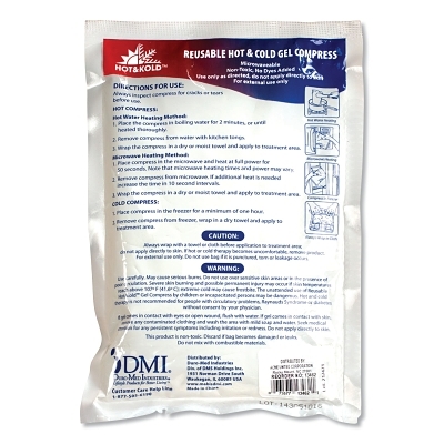 Hot/Cold Pack Reusable Lrg CA/12 Full Cs Only MPN:13462