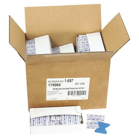 Metal Detectable Fingertip Bandage, PK1500 MPN:1-697