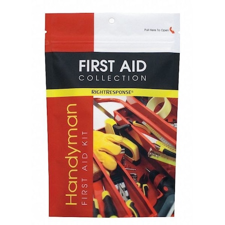 First Aid Kit and Housing, Plastic 31 Components, 5 People Served MPN:10109