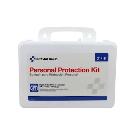 Personal Protection Kit, Plastic 14 Components, 1 People Served MPN:213-F