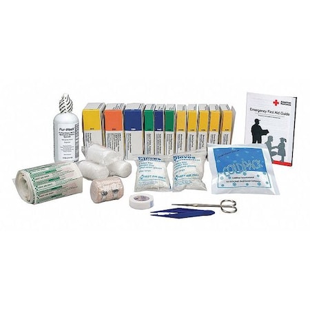 Complete Refill or Kit, Not Applicable Not Applicable, 196 Components, 50 People Served MPN:225-REFILL