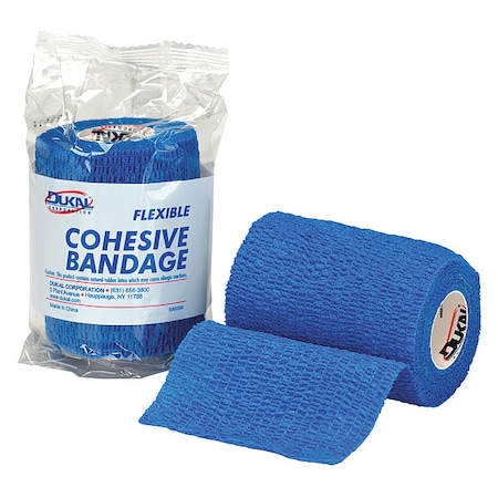 Self-Adherent Wrap, Blue, 5yd L, 3