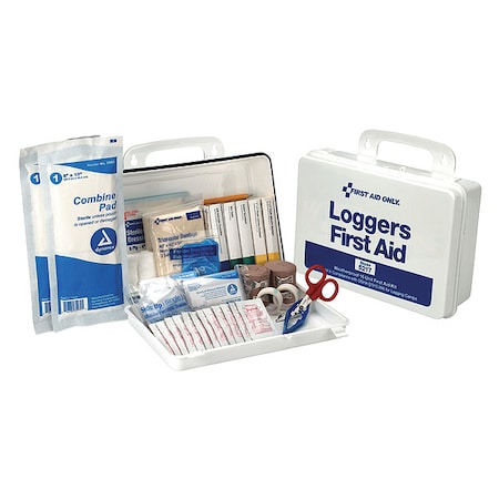 First Aid Kit and Housing, Plastic 67 Components, 25 People Served MPN:5217