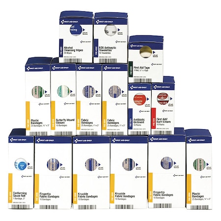 Complete Refill or Kit, Not Applicable Not Applicable, 206 Components, 50 People Served MPN:700001