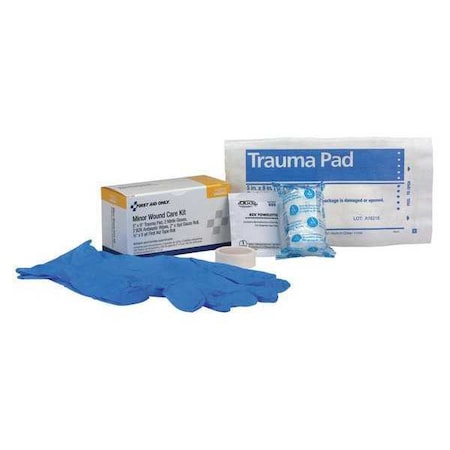 Wound Dressing Kit, Paperboard Not Applicable, 7 Components, 1 People Served MPN:750012