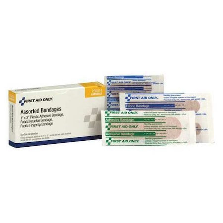 Adhesive Bandages, Fabric, 4 in. L, PK6 MPN:750014