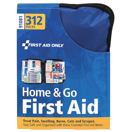 First Aid Kit and Housing, Nylon 312 Components, 50 People Served MPN:91081
