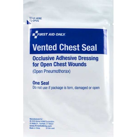 Vented Chest Seal, 6.5