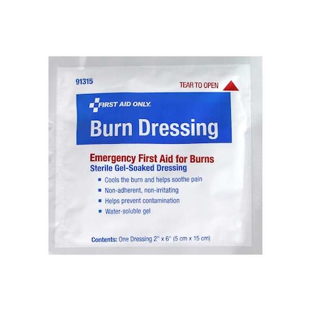 Burn Dressing, White, 6