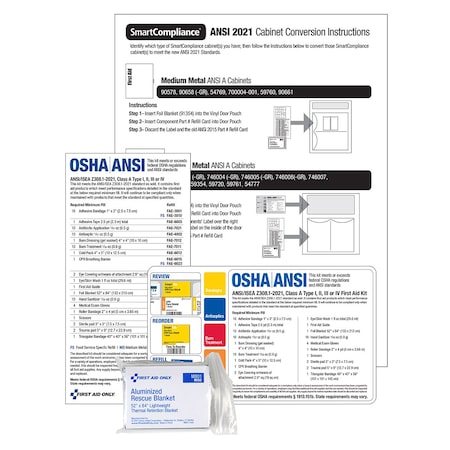 Standards Upgrade Kit, Plastic 2 Components, Not Applicable People Served MPN:91365